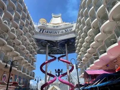 Harmony of the Seas boardwalk