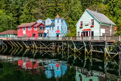 Creek Street in Ketchikan 