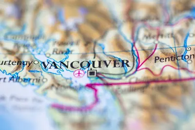 Vancouver map