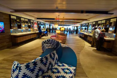 Windjammer entrance on Wonder of the Seas