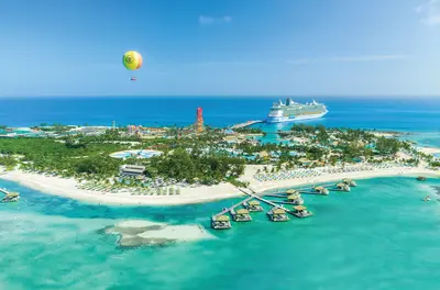 Freedom of the Seas in CocoCay