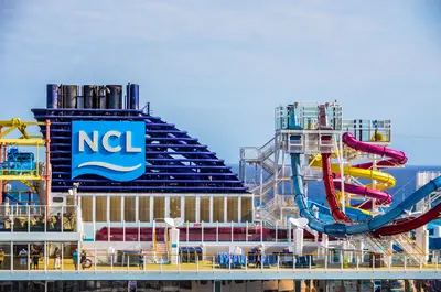 NCL logo on side of ship