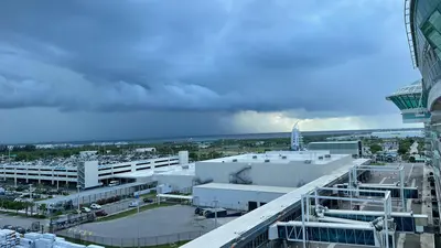 Storm in Port Canaveral