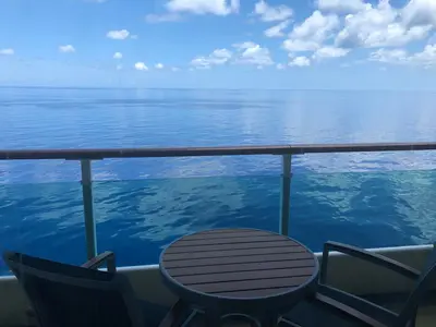 Balcony smooth seas