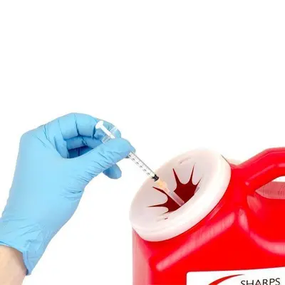 Sharps container