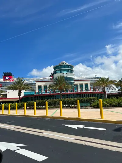 Disney cruise terminal in Port Canaveral