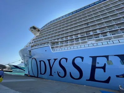 Odyssey of the Seas docked in Cyprus