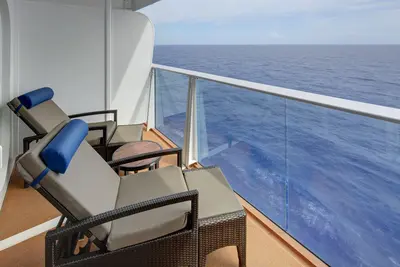 Junior Suite balcony on Anthem of the Seas