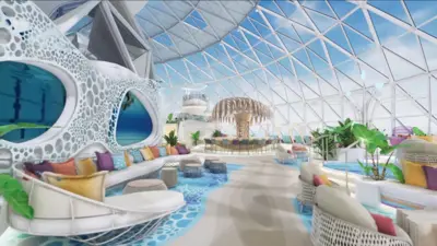 Aquadome bar