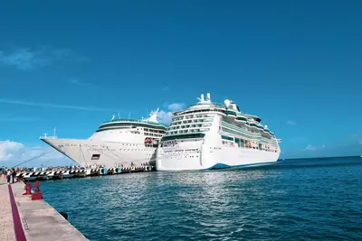 Enchantment and Brilliance of the Seas in Cozumel