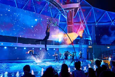 AquaTheater show on Wonder of the Seas