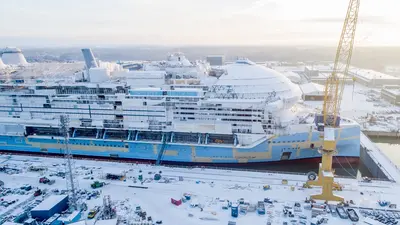 Icon of the Seas float out December 2022