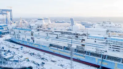 Icon of the Seas float out December 2022