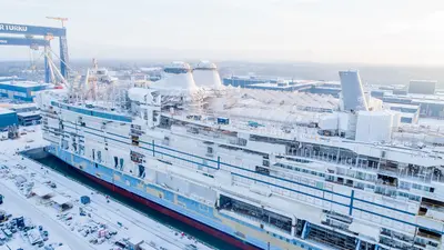 Icon of the Seas float out December 2022