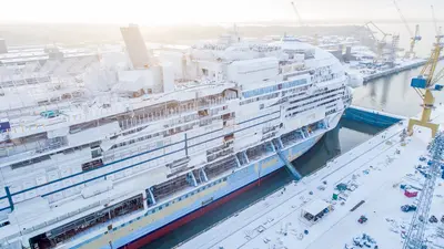 Icon of the Seas float out December 2022