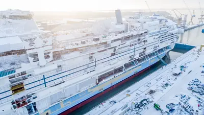 Icon of the Seas float out December 2022