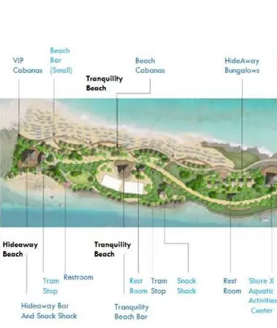Royal Beach Club master concept plan