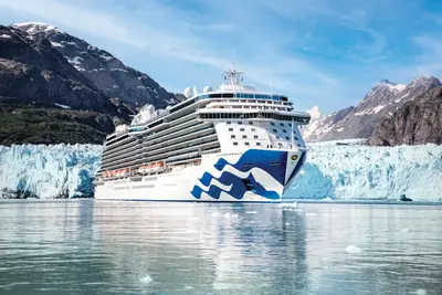 Princess cruise ship in Alaska