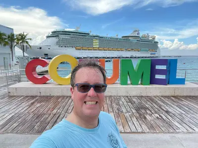 Greg in Cozumel