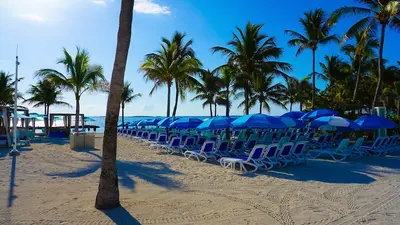 Beach at Chill Island