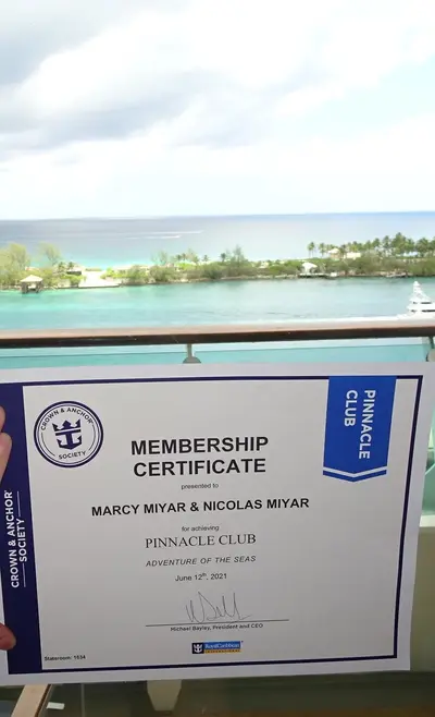 Pinnacle certificate
