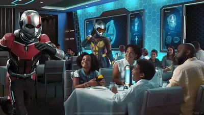 Disney Wish Avengers restaurant