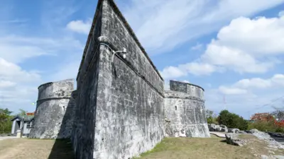 Fort Fincastle in Bahamas