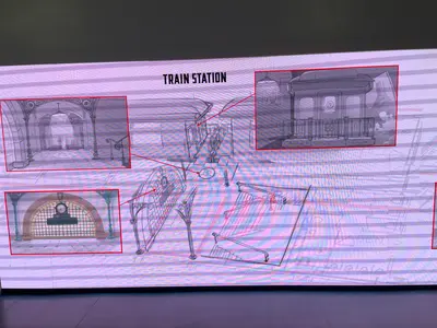 Dining car concept for Utopia of the Seas