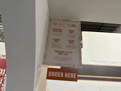 Mac's menu