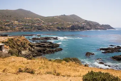 water and rocks near La Bufadora Ensenada