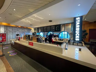 Navigator of the Seas Starbucks location