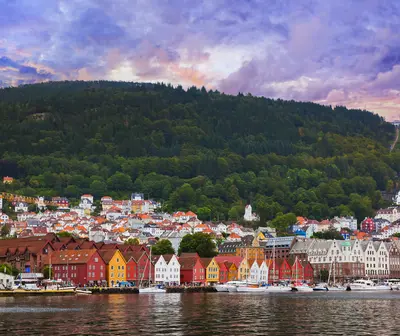 Bergen, Norway sunset