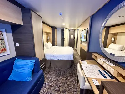 Inside room on Quantum of the Seas