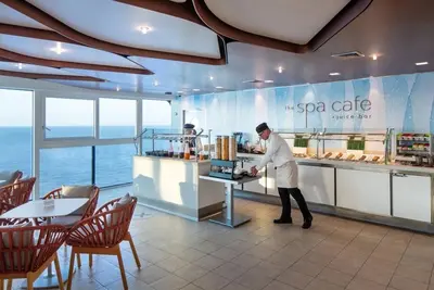 Celebrity spa cafe