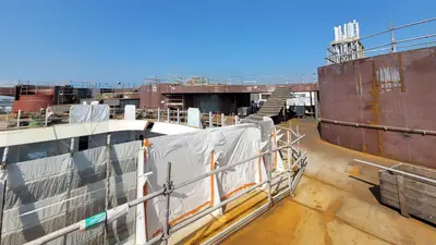 Lime and Coconut construction on Utopia of the Seas