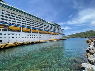 Adventure of the Seas in Roatan, Honduras