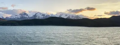 view of alaska and ocean