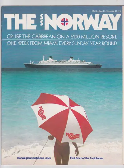 SS Norway poster