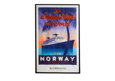 SS Norway poster