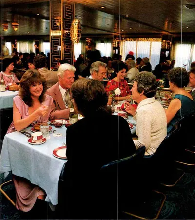 Main dining room in 1980s