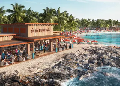 Hideaway Beach Club render