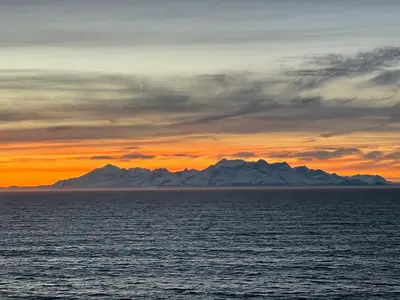 Alaska sunset