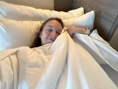 Allie in bed