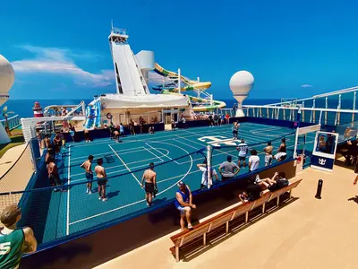 Sports Court on Adventure of the Seas