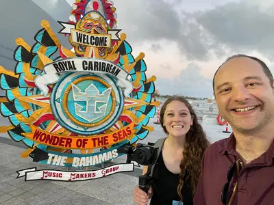 Matt and Jenna in The Bahamas