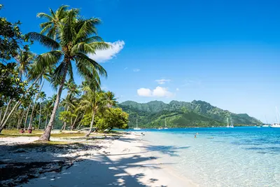 Mo'orea French Polynesia beach