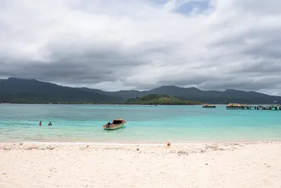beach in Mystery Island Vanuatu