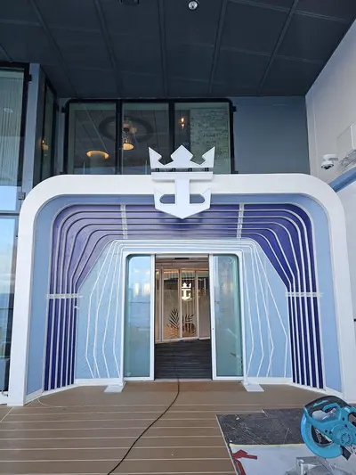Entrance to Icon of the Seas