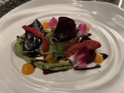 Icon of the Seas Empire Supper Club salad