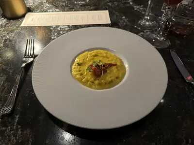 Icon of the Seas Empire Supper Club risotto